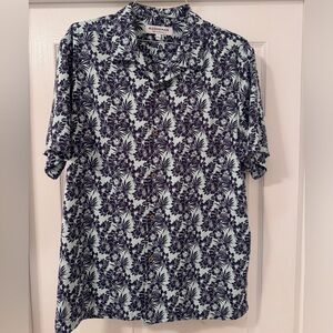 Mizzen + Main Floral Button Down, L